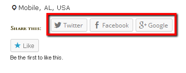 Social Sharing Buttons