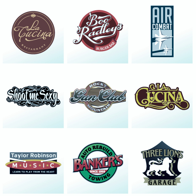 Basic amenities of a logo